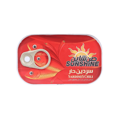صن شاين سردين حار 125جم