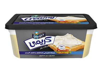 دومتي كريمي برجر 220 جم بلاستيك