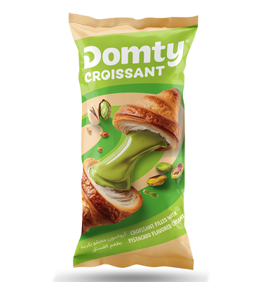 دومتي كرواسون بكريمه الفستق