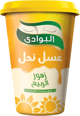 البوادي عسل نحل زهور الربيع 810 جم