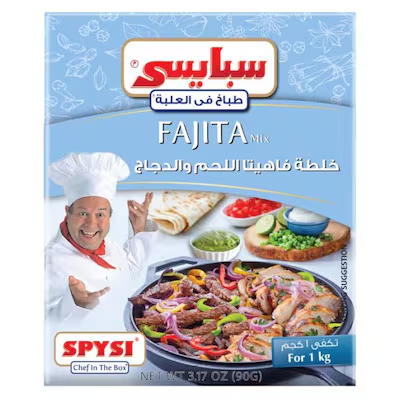 سبايسي خلطه فاهيتا لحمه و دجاج 90جم