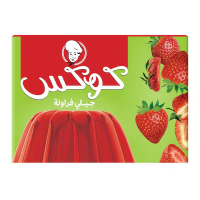 كوكس جيلي فراوله 80 جم