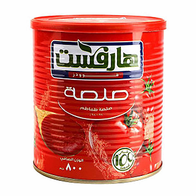 هارفست صلصه صفيح 800جم