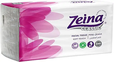 زينه مناديل سحب 500 منديل 2 طبقه