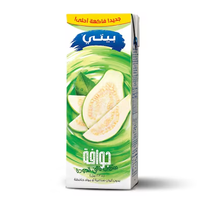 بيتي عصيرجوافه 235 مل جديد