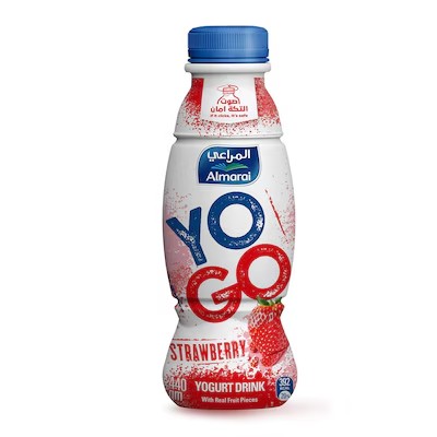 المراعي مشروب زبادي فراوله 440 مل