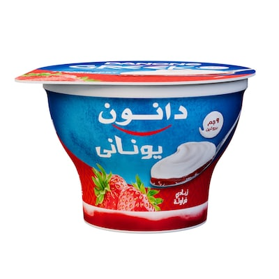 ايكو زبادي يوناناني فراوله 170 جم