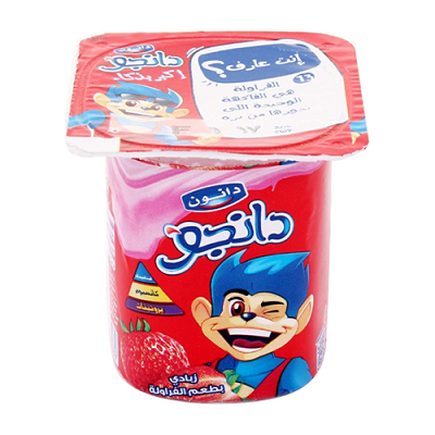 دانون زبادي دانجو سوبر فراوله 85جم