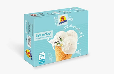 فايف منت ايس كريم فانيليا 75 جم