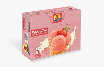 فايف منت ايس كريم فراوله 75 جم