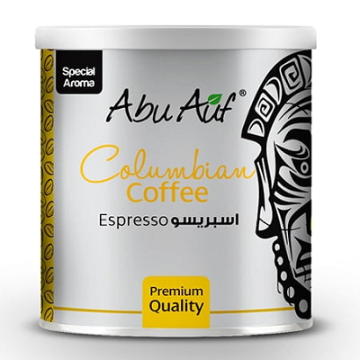 ابو عوف قهوه كولومبي بن اسبريسو 250جم