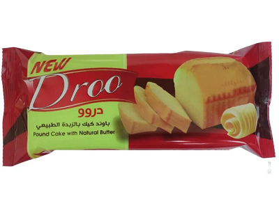 دروو باوند كيك بالزبده الطبيعي 5ج