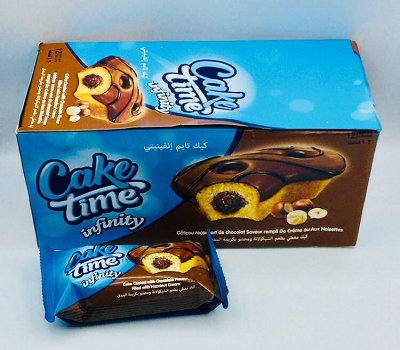 كيك تايم انفينيتي 5ج شيكولاته علبه *12