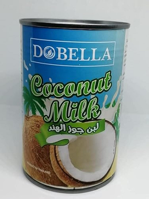 دوبيلا لبن جوز هند صفيح 400 جم