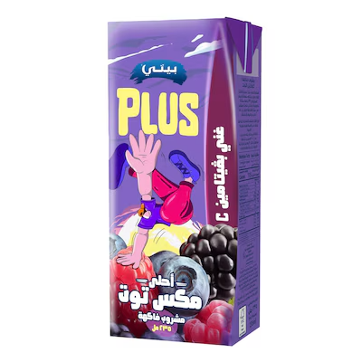 بيتي بلس عصير توت 235 مل