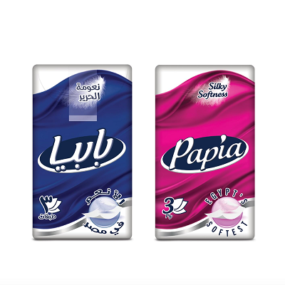 بابيا مناديل جيب