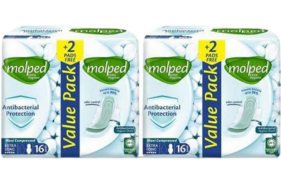 مولبيد الترا طويل 16 فوطه *2عرض