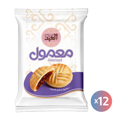 العبد معمول 10 ج علبه 12 قطعه