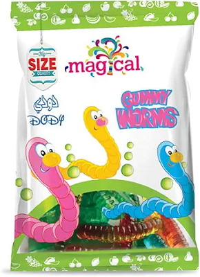 ماجيكل جيلي دوده 80 جم