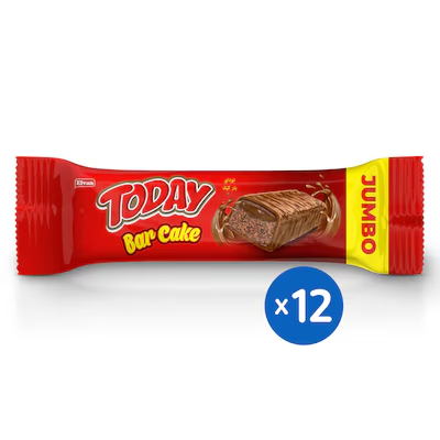تو داي بار كيك شيكولاته 10ج علبه *12