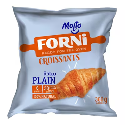 فورني كرواسون ساده 6قطع حجم اكبر