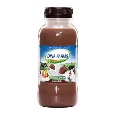 مزارع دينا حليب بالشيكولاته 295 مل