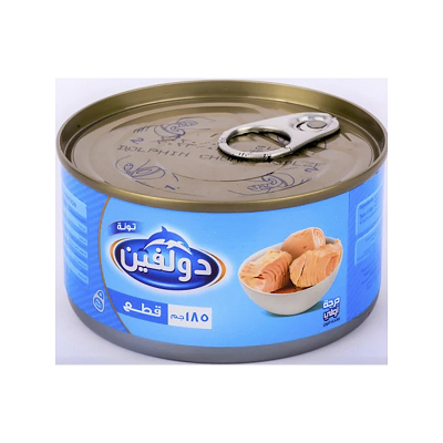 دولفين تونه قطع 185 جم