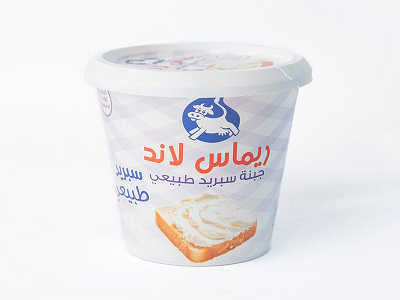 ريماس لاند جبنه سبريد طبيعي 250 جم