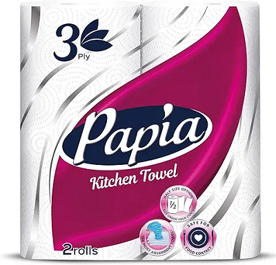 بابيا مناديل مطبخ 2 رول