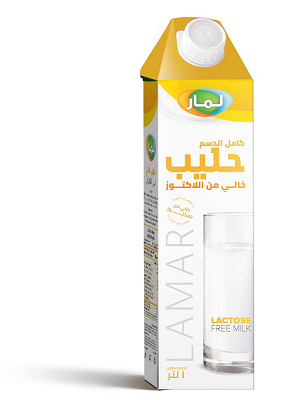 لمار حليب خالي من اللاكتوز 1لتر
