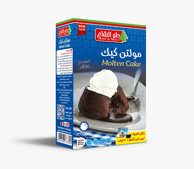 حلو الشام مولتن كيك 400جم