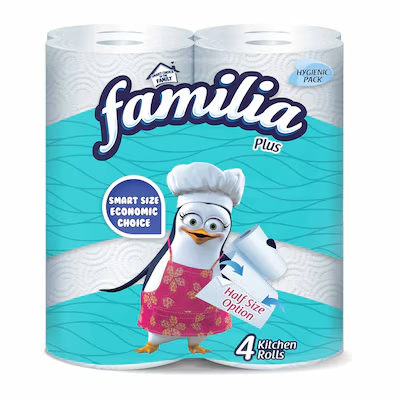 فاميليا بلس مناديل مطبخ3+1مجانا