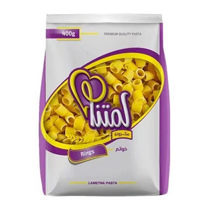 لمتنا مكرونه خواتم 400جم