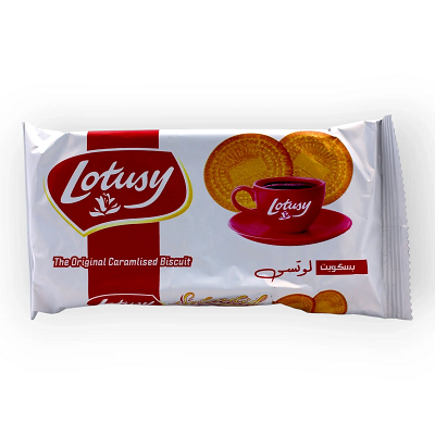 لوتسي بسكويت كراميل 10 ج