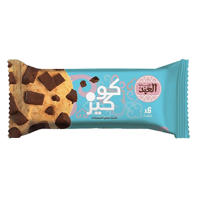 العبد بسكويت كوكيز فانيليا 6 ق