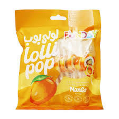 فن داي لولي بوب مانجو 10مصاصه