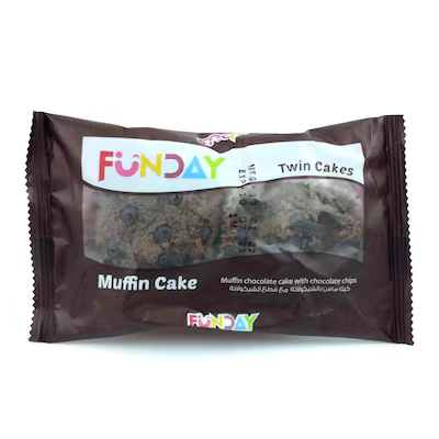 فن داي كب كيك شيكولاته 2قطعه