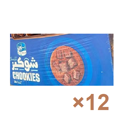 بلبن بسكويت شوكيز 2قطعه علبه12