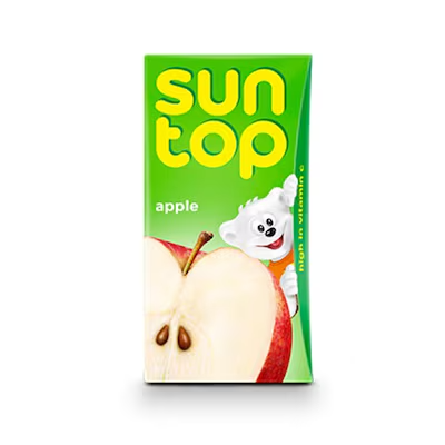 سن توب عصير تفاح 250مل