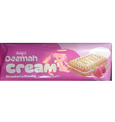 ديمه بسكويت كريمه الفراوله50جم
