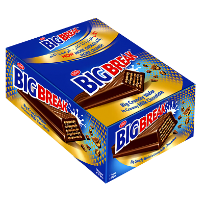 بيج بريك شيكولاته 15ج علبه12