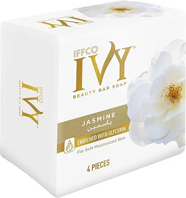 ايفي صابون 110 جم ياسمين 4 فطع عرض