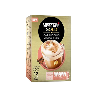 نسكافيه جولد كابتشينو غير محلي علبه *12