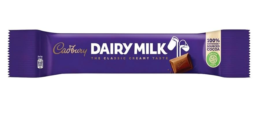 كادبوري شيكولاته ساده 12جرام 10ج