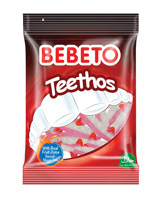 بيبيتو جيلى اسنان 18جم