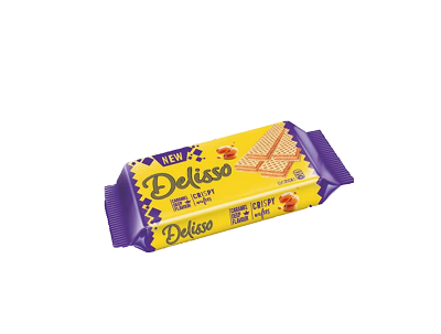 ديلسو بسكويت ويفر كراميل 15ج