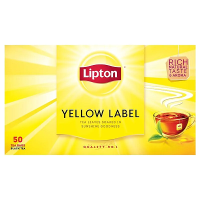 ليبتون شاي 50 فتله